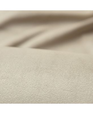 Premium 2-Panel Blackout Velvet Curtains - Classy & Solid Drapes for Living Room or Bedroom - 52" x 108" - Indigo