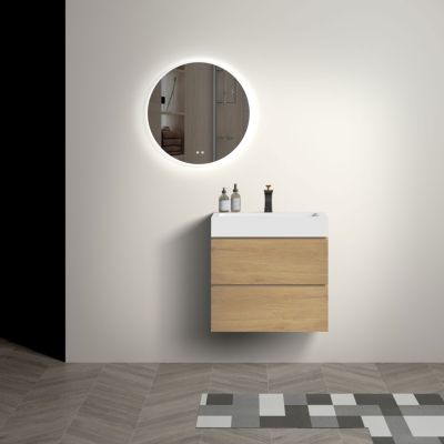Alice Space-Saving Vanity Modern Style, Ample Storage