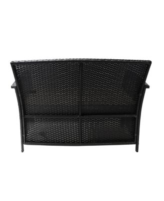 Streamdale St Lucia Plush Wicker Loveseat