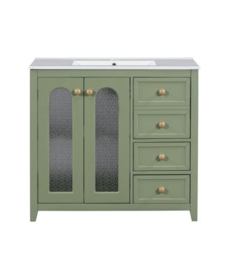  36" Vanity with Soft Close Doors and Drawers