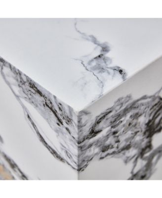 Modern Cube Coffee Table with Stylish Texture