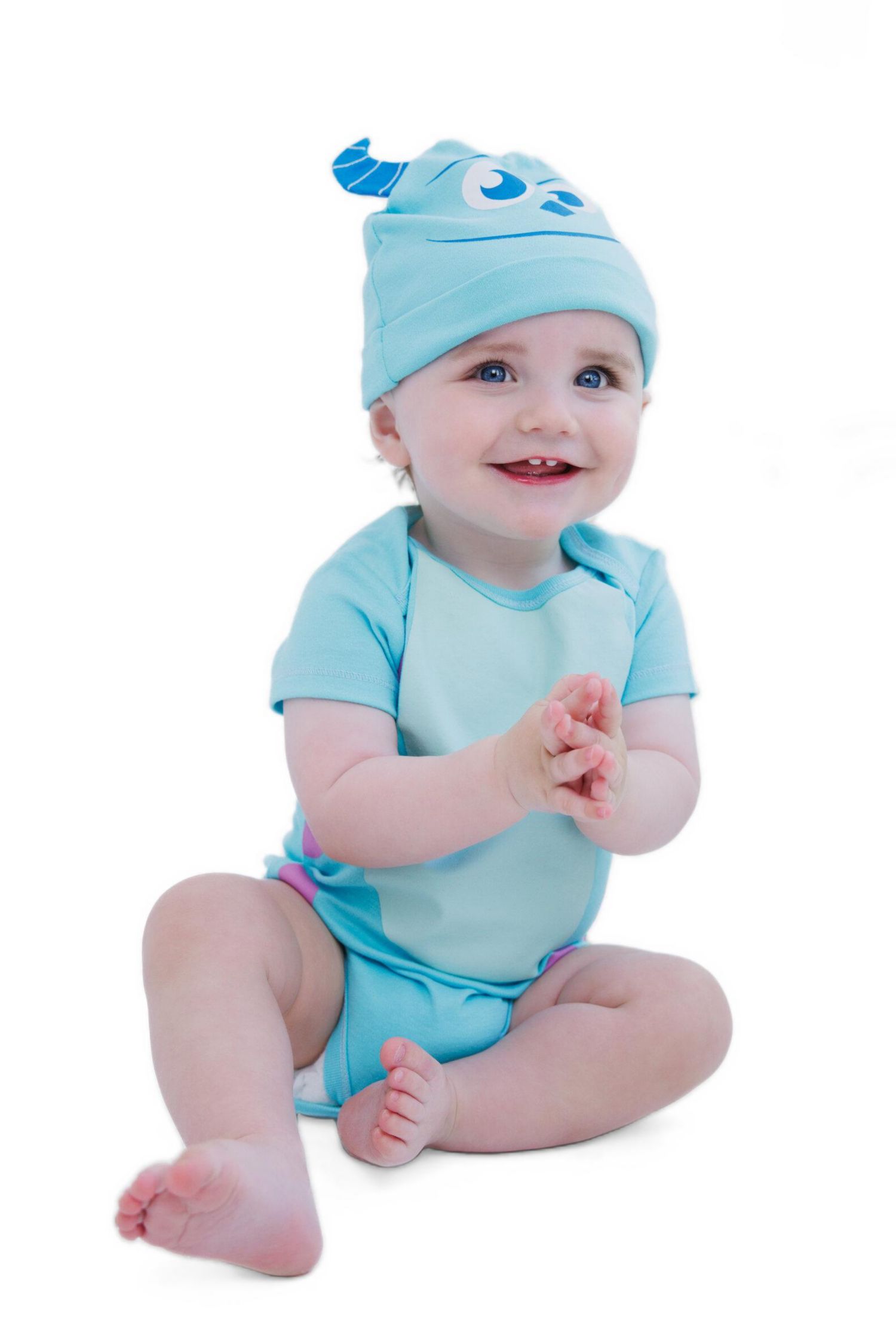 Baby 2-Piece Cosplay Bodysuit and Hat Set