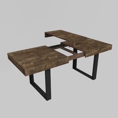  Extendable Dining Table, Modern Farmhouse