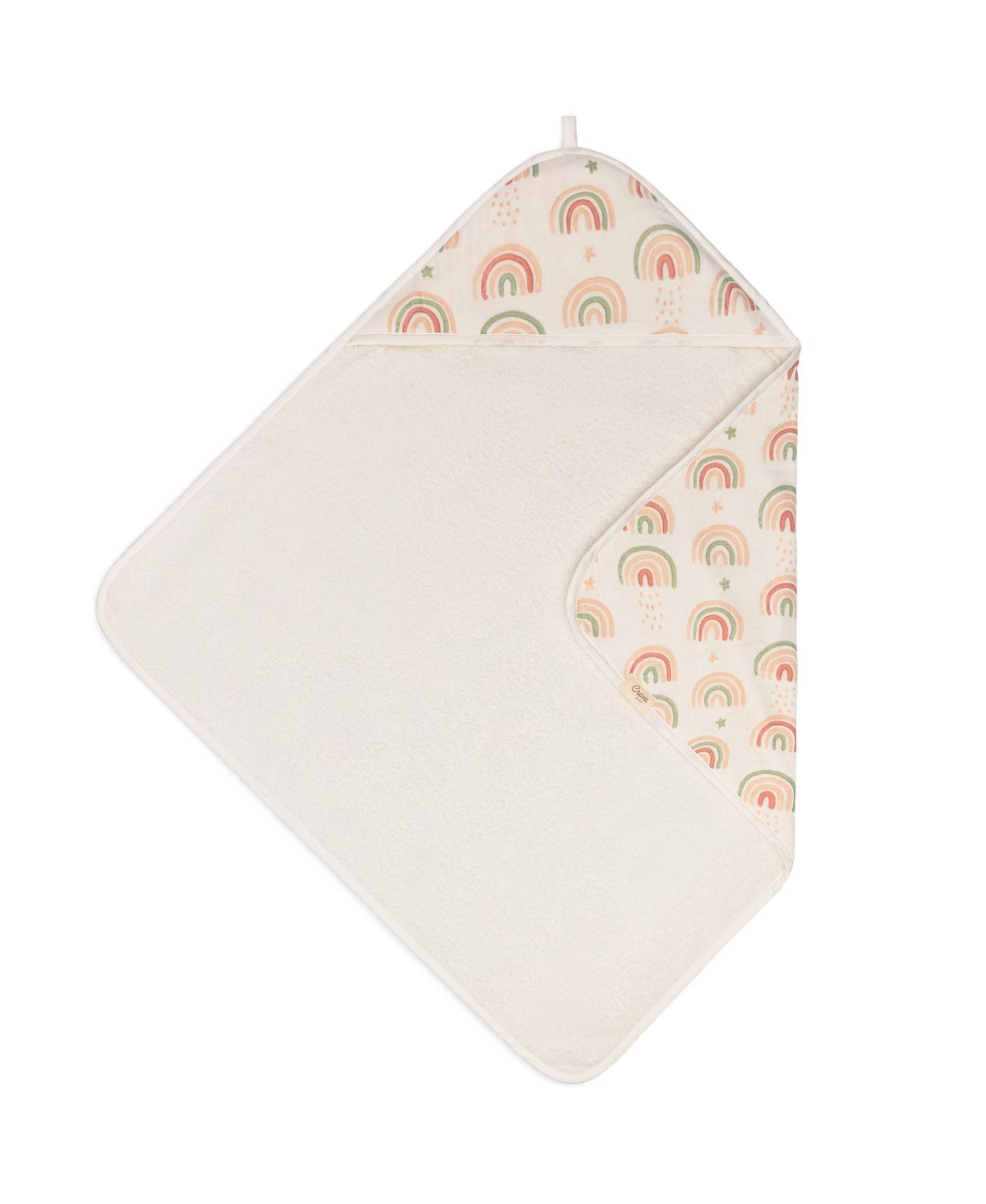 Infants Parker Hooded Rainbow Towel