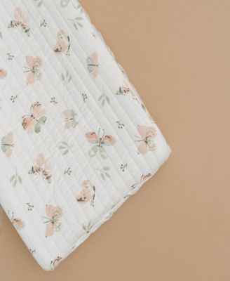 Infants Parker Quilted Butterfly Change Pad Cover