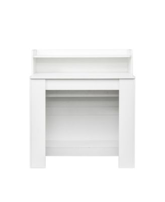 Modern Extendable Dining Table with Storage