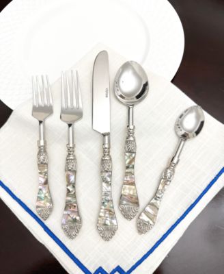 Cultured 20-Pc. Flatware Set, Serving for 4