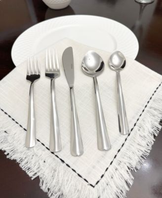Swirl 20-Pc. Flatware Set, Serving for 4