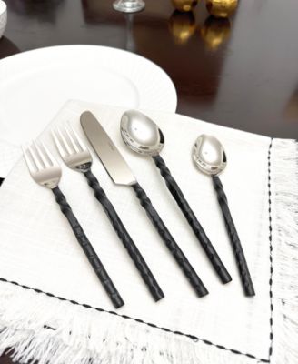 Rope 20-Pc. Flatware Set, Serving for 4