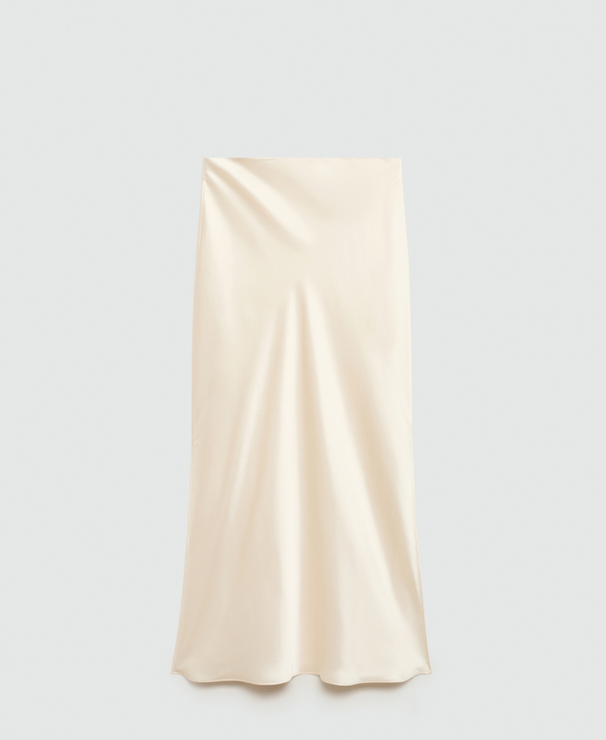 Mango Women's Satin Long Skirt