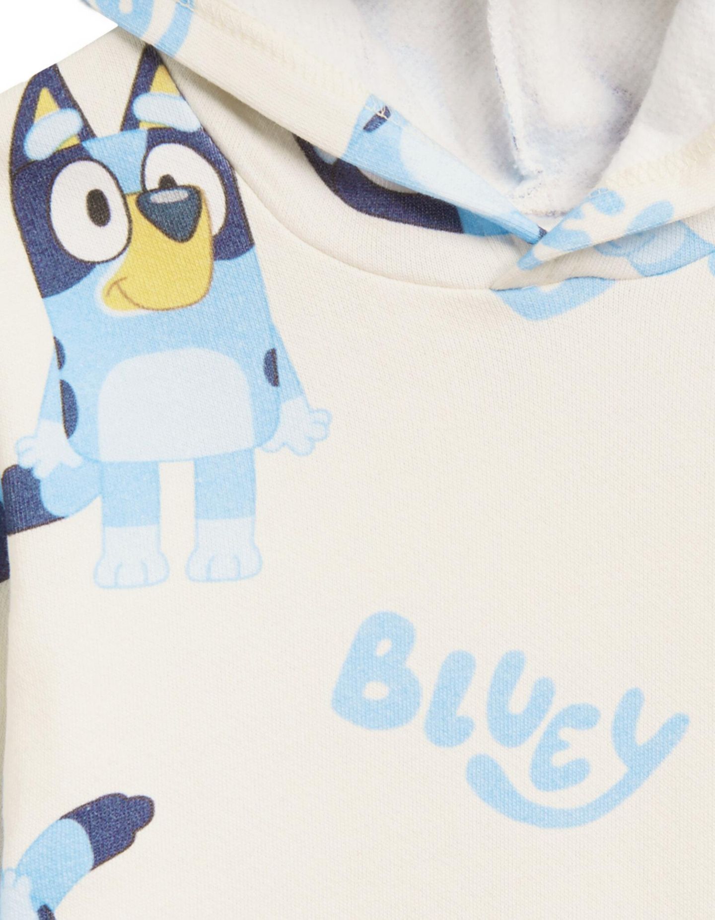 Худи Bluey Fleece Pullover для девочек-малышей, цвет: Кремовый — фото 2