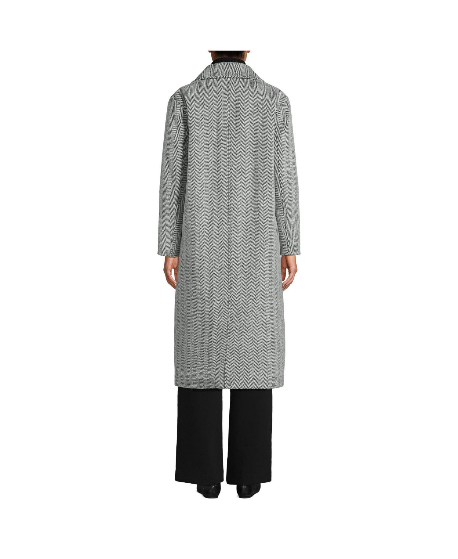 Women's Insulated Double Breasted Wool Coat