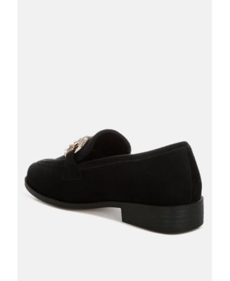 Maestro Diamante Embellished Horsebit Loafers