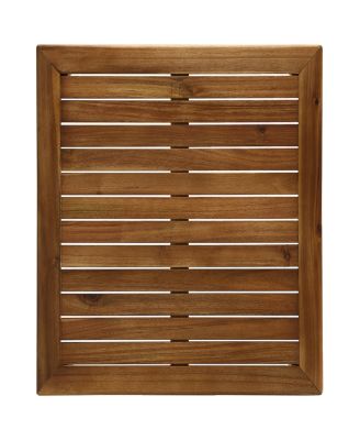 Acacia Wood Corner And Coffee Table Set: Classic Homey Style With Water-Resistant Cushions