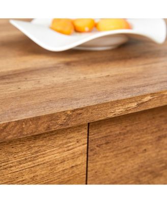  Chic Coffee Table with Drawers and Tempered Glass