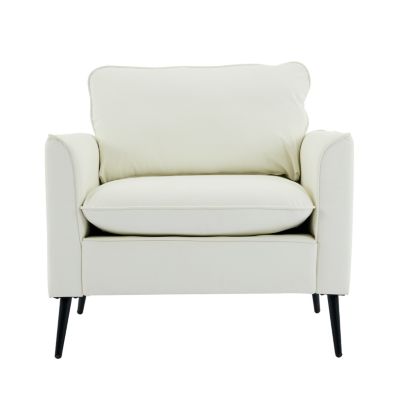 Streamdale Cat Paw Cream  Sofa Elegant, Cozy, and Easy to Assemble