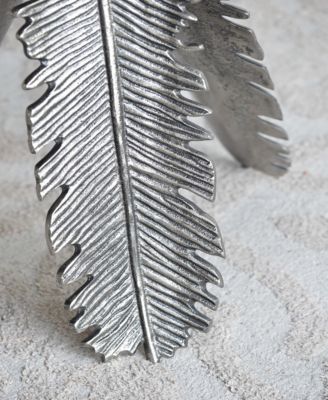 16.9x16.9x19.7 Leaf Side Table