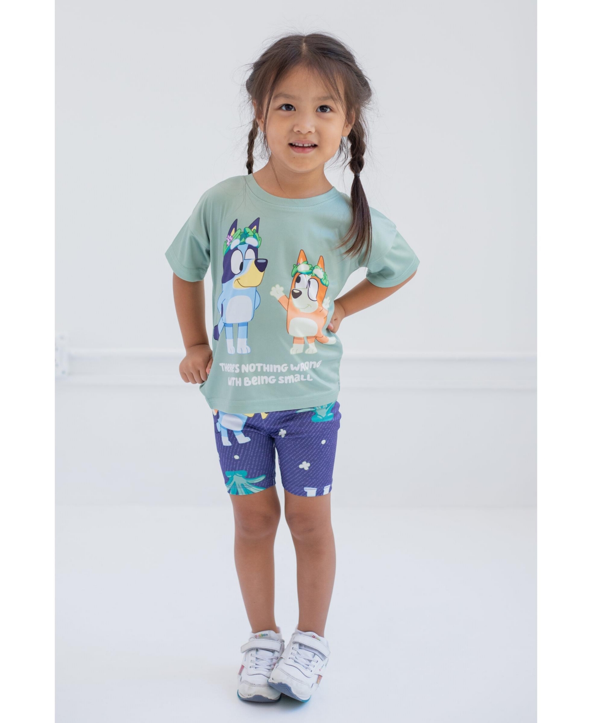 Bluey Toddler Girls Bingo T-Shirt and Shorts Outfit Set -/ blue