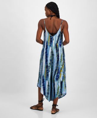 Women's Scoop-Neck Swim Cover-Up Jumpsuit