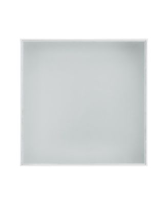 Streamdale High Gloss Coffee Table with 16-Color LED, 5mm Tempered Glass