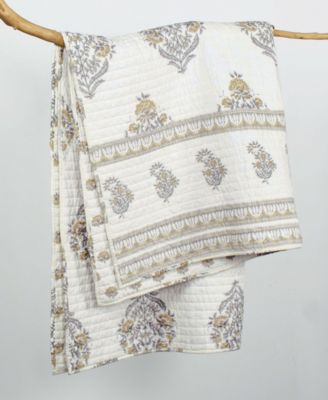 Kamira Reversible Quilted Throw, 50" x 60"