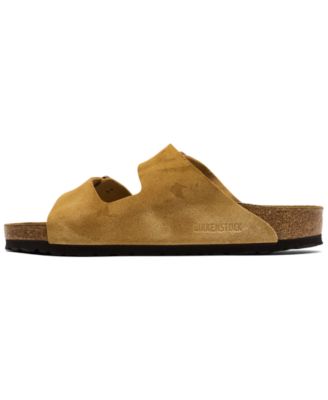 Men's Arizona Suede Leather Soft Footbed Casual Sandals from Finish Line