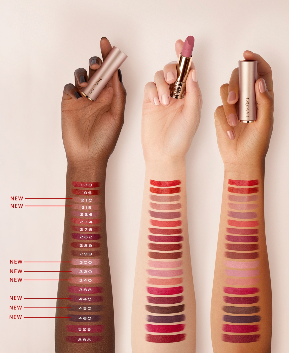 Lancome L'Absolu Rouge Intimatte - 282 Tout Doux - Warm Pinky Brick
