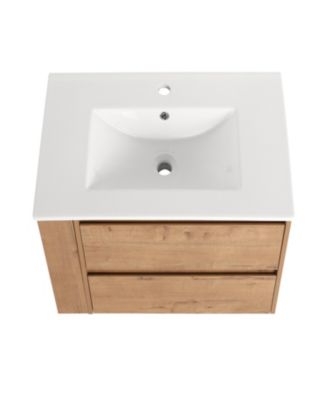 30" Vanity with Ceramic Sink, Soft-Close Drawers