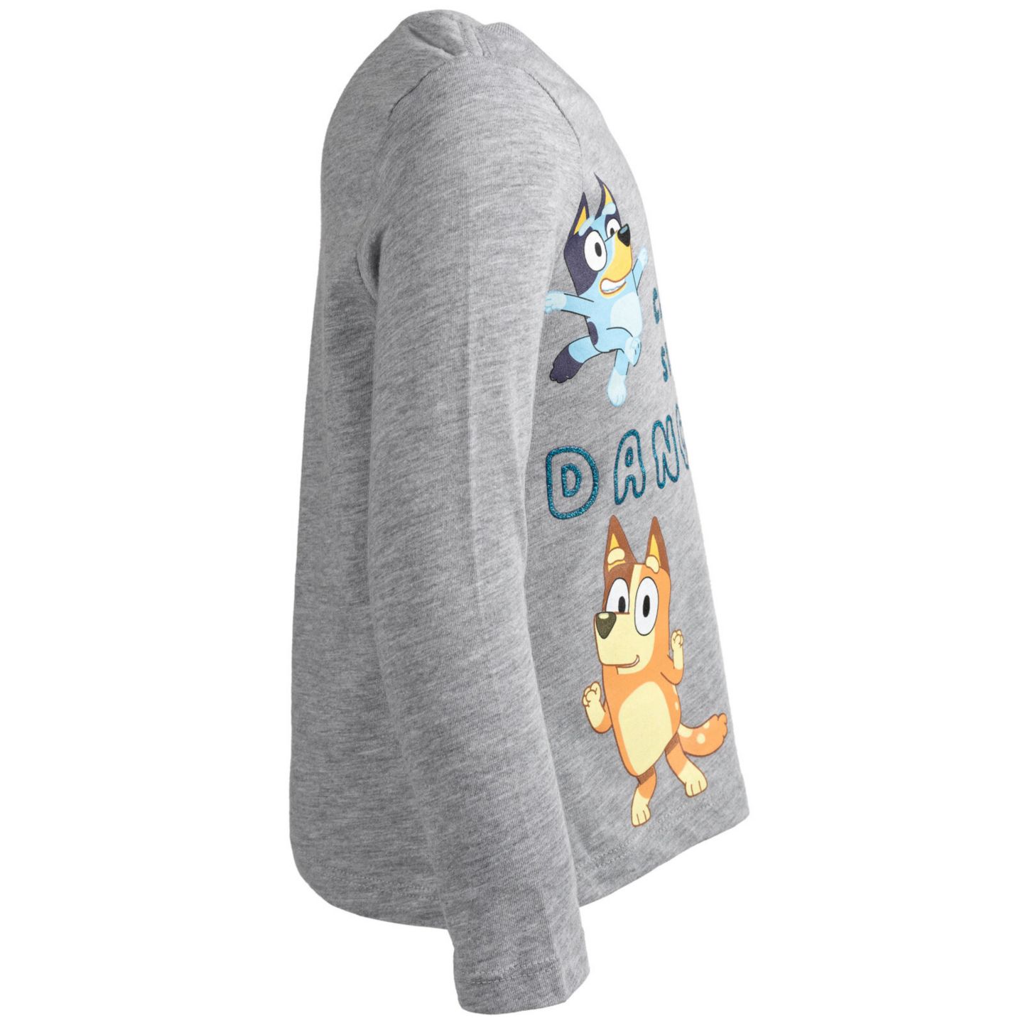 Футболки Bluey 2 Pack T-Shirts для девочек, цвет: Серый / Розовый — фото 2