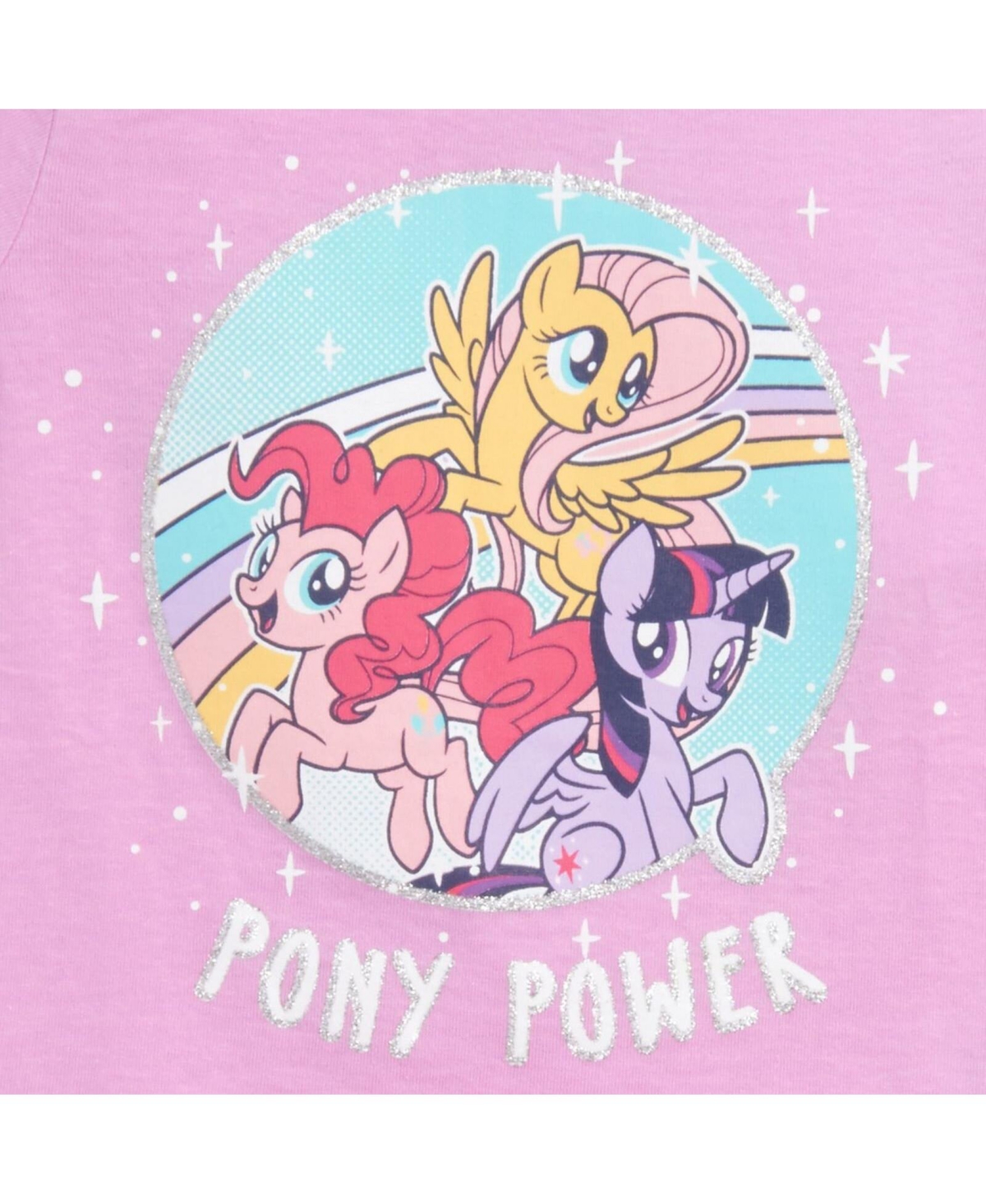 Girls My Pony 3 Pack T-Shirts - My little pony