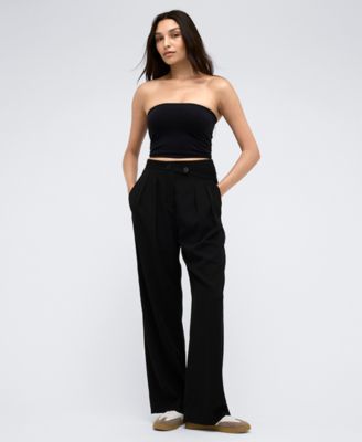 Women's Seamless Cropped Tube Top