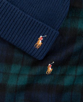 Men's Holiday Plaid Boxed Gift Set