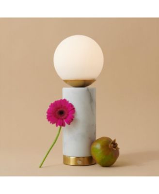 Marble LED Bedside Table Lamp Bundle (14.5")