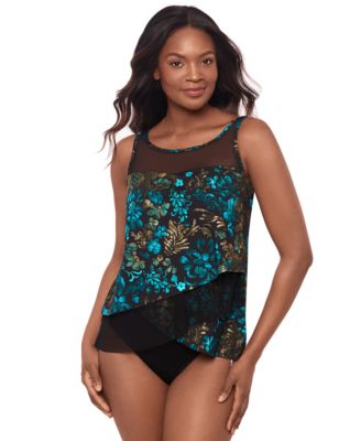 Womens Flor De Mare Mirage Tankini Top Bottoms