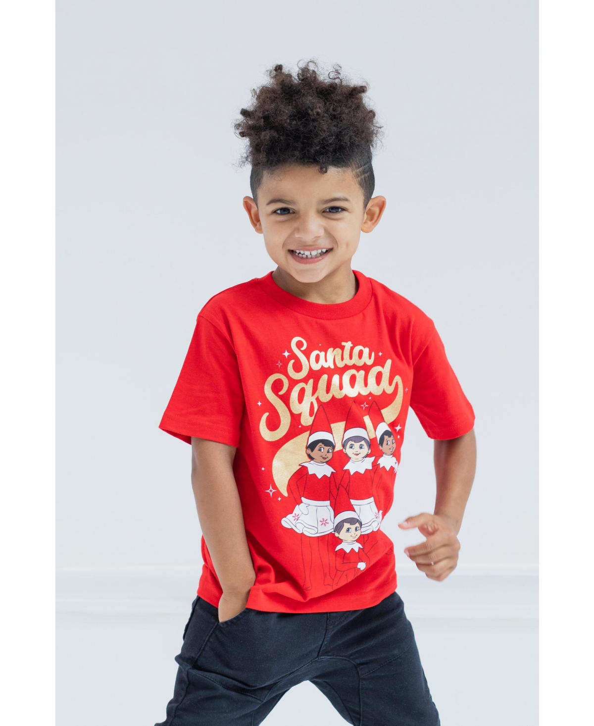 Elf on the shelf Toddler Boys The Christmas 2 Pack T-Shirts to -/ green