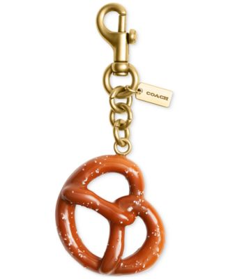 キーホルダー・キーリング Coach Small Pretzel Keyring - Coach - Acetate - Multi COACH Small Pretzel Bag Charm - Macy's