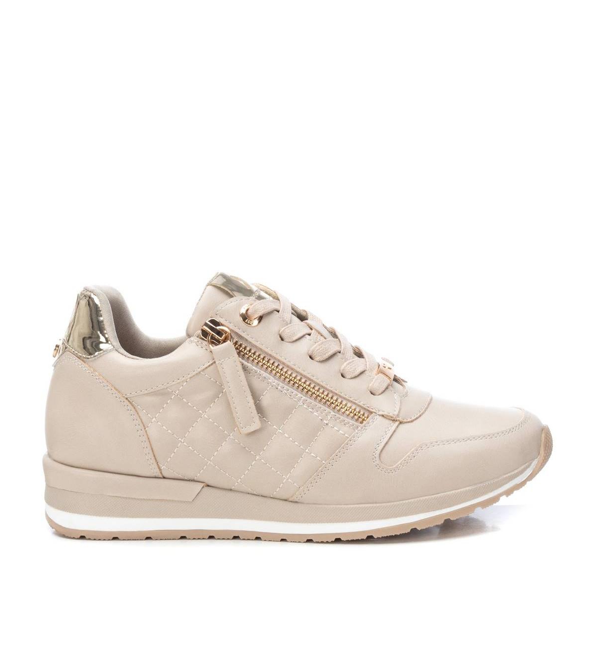 Women's Casual Sneakers By Xti - Camel