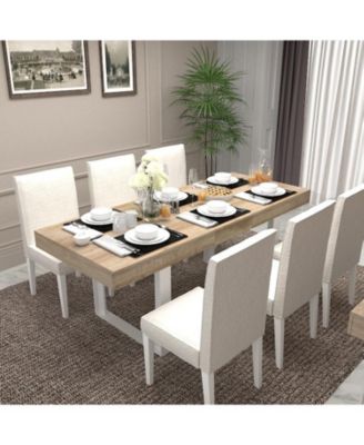 Modern Farmhouse Extendable Dining Table