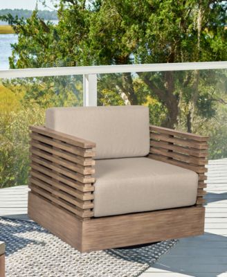 Vivid Outdoor Swivel Club Chair