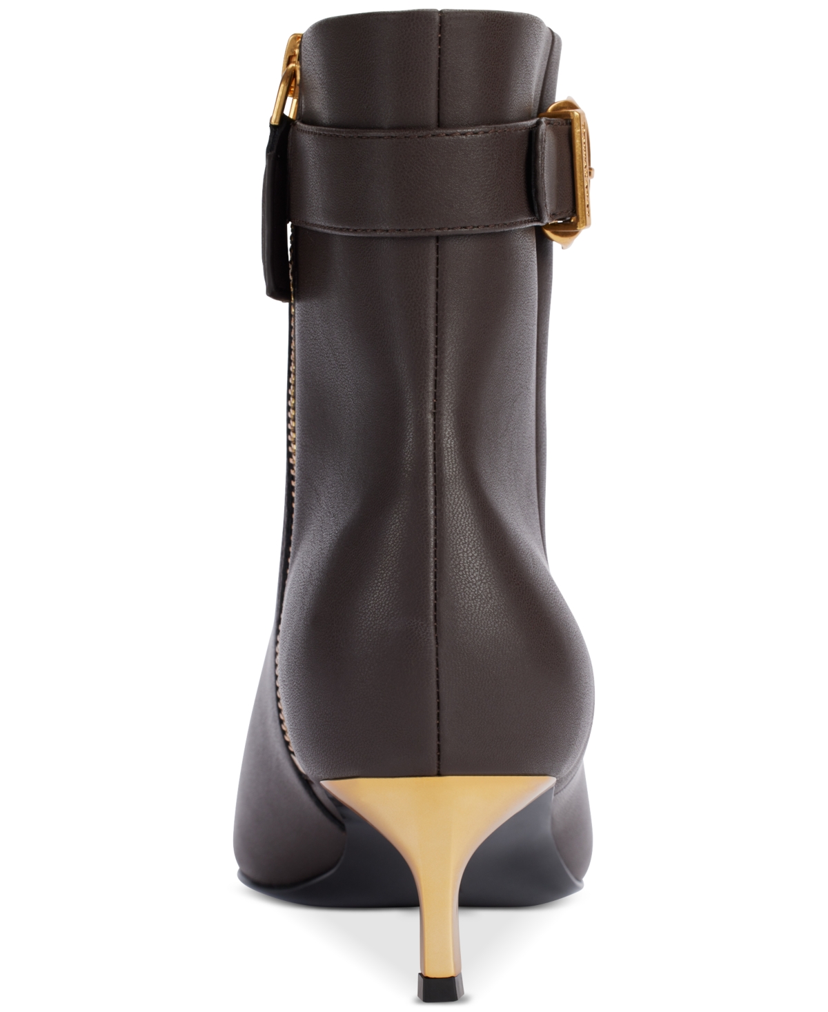 Donna Karan New York Women's Clair High Heel Ankle Booties - Chocolate |  Smart Closet