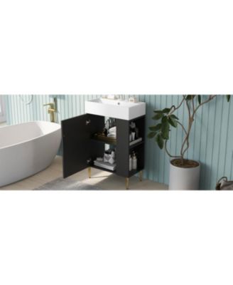  Bathroom Vanity with Sink & Storage, 21.6