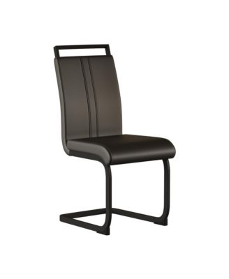 Streamdale Modern   Faux Leather Side Chairs (Set of 4)