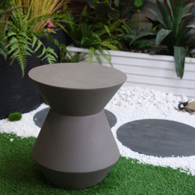 Faux Terrazzo Accent Table   Indoor & Outdoor Patio Use  Stylish & Durable