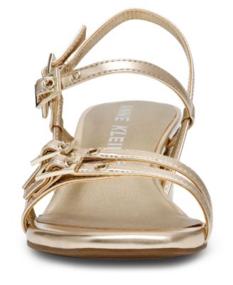 Women's Mackenzie Strappy Buckle Block Heel Dress Sandals