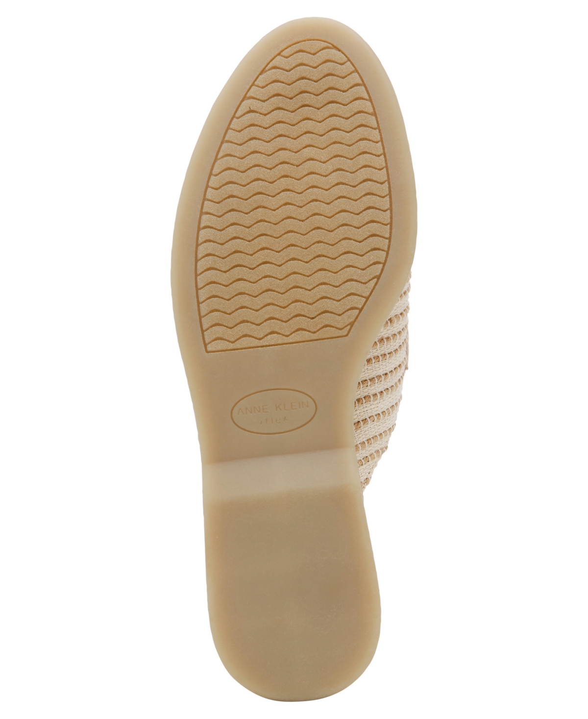 Shop Anne Klein Women's Solay Slip On Linen Mules In Beige