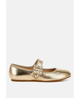 Upstage Brooch Mary Jane Sandals