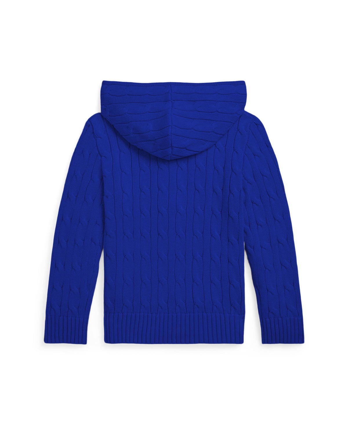 Polo Ralph Lauren Toddler and Little Boys Cable Cotton Hooded Full-Zip Sweater