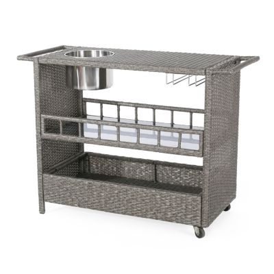 Streamdale Puerta Wicker Barcart