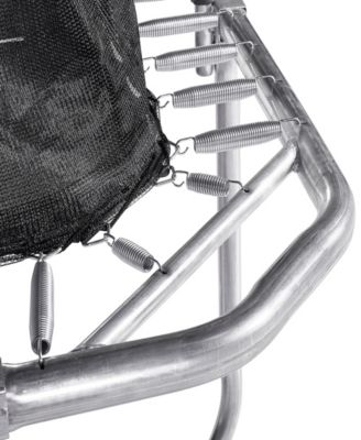 10' x 15' Rectangle Trampoline includes 2 Basketball Hoops with Breakaway Rim and Ladder