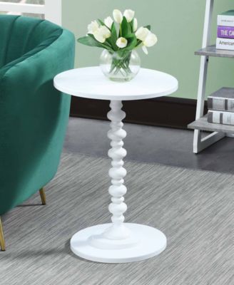 17.75" Medium-Density Fiberboard Palm Beach Spindle Table